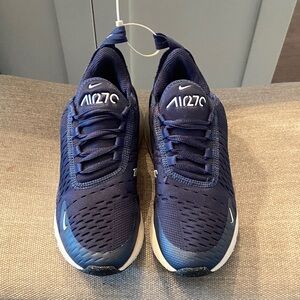Nike Men’s Air270 Athletic Sneakers in Navy Blue
